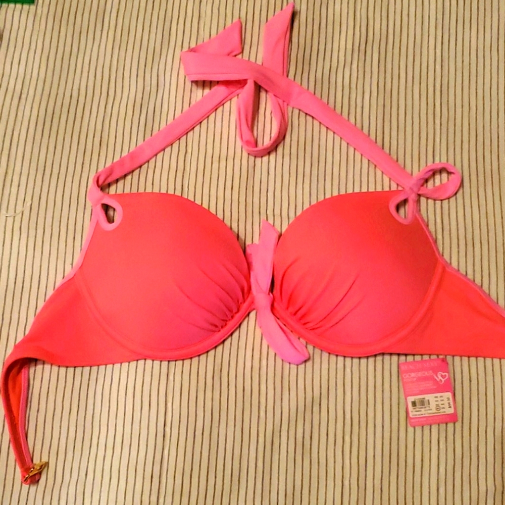 NWT VS Hot Pink Bikini Top